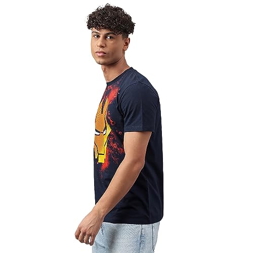 Image of Free Authority Harry Potter Printed Regular Fit Red Cotton Men's T-Shirt