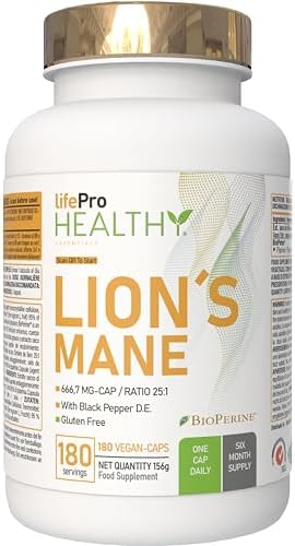Life Pro Lions Mane capsules o Melena de Leon capsulas superlativ...
