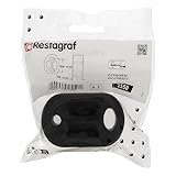Restagraf - Silent Bloc d'Échappement - Longueur 69 mm - Support Antivibratoire pour Ligne...
