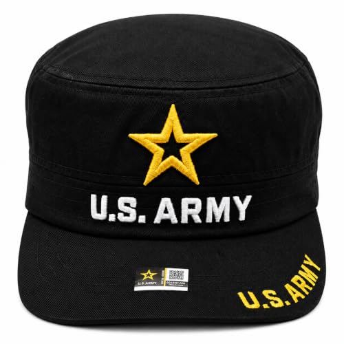 Image of US Army Veteran Hat for Men - Officially Licensed Military Baseball Cap, Gift for Veterans