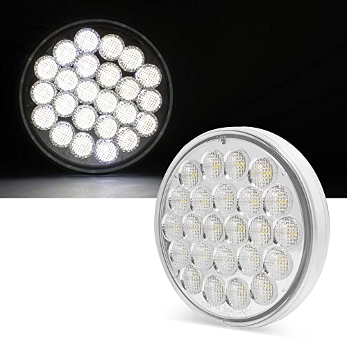 Luz de Reversa LED Redonda Pro LED 4" 24 LEDs Blanca miniatura 4