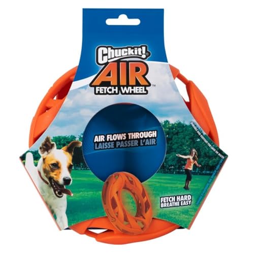 Image of Chuckit! Air Fetch Wheel Dog Toy, Orange