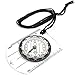 Fine Navigation Compass, Outdoor Compass for Map Reading, Lightweight Map Ruler, Orienteering Compass for Survival Mountaineering or Hiking Durable，Provide accurate direction assistance, easy to carry