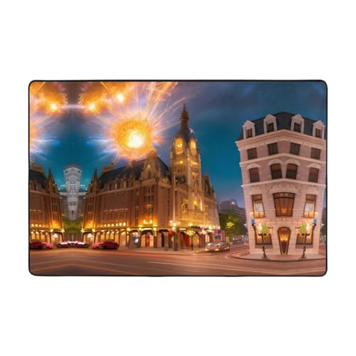 Tapis de sol en flanelle pour éviter les glissades et l'eau