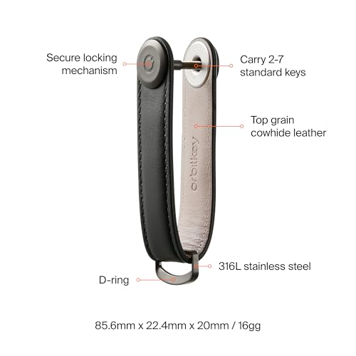Image of Orbitkey Premium Leather Key Organizer