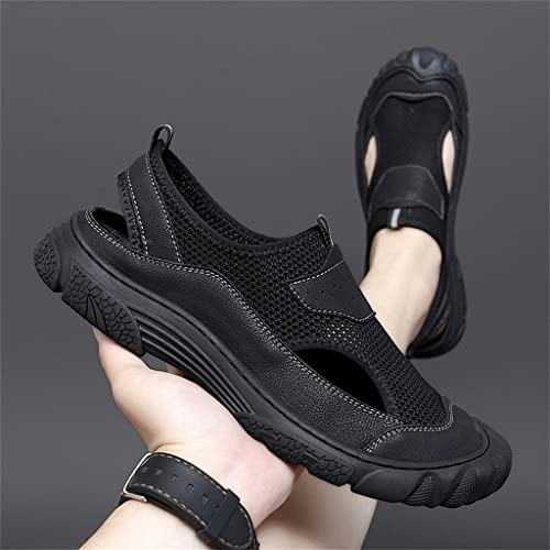 Casual Beach Outdoor Water Shoes Men Mesh Non-slip Sandals Man Wear-resistant Breathable Trekking Shoes3
