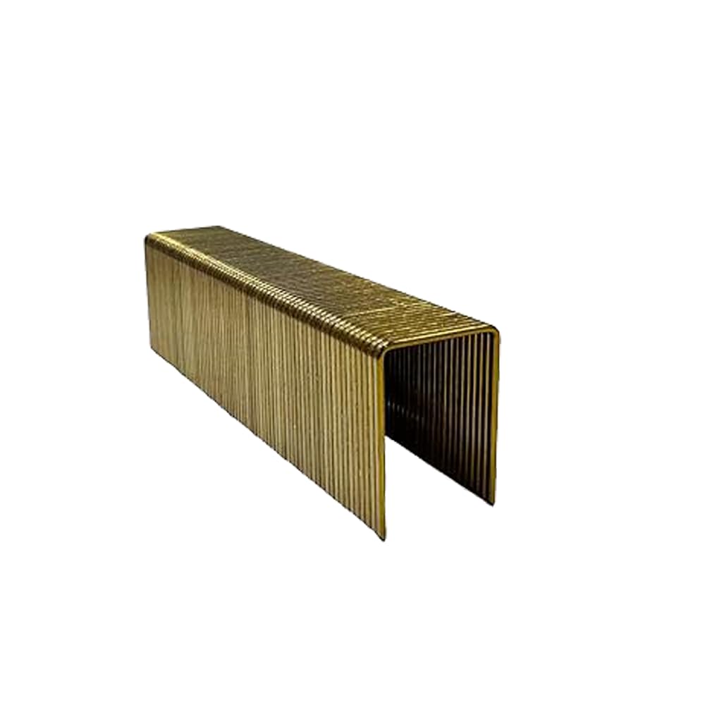Zeluga 13-420 1-1/4 pulgadas x 15/16 pulgadas. Grapas de corona ancha galvanizadas de calibre 16 estilo GWS 10,000/caja