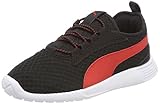 PUMA Unisex Kids ST Trainer Evo v2 AC PS Sneaker, Black-Flame Scarlet, 34