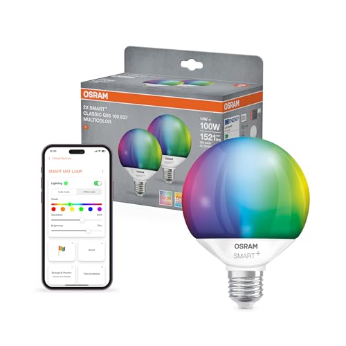 Osram SMART+ Globe Birne mit Matter over Wifi...