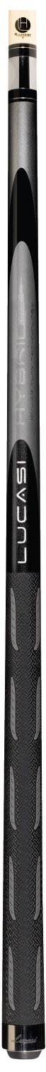 Lucasi HybridL-H40 Original Black Mist and Metallic Silver Golf Style Technology Cue, 19.5-Ounce