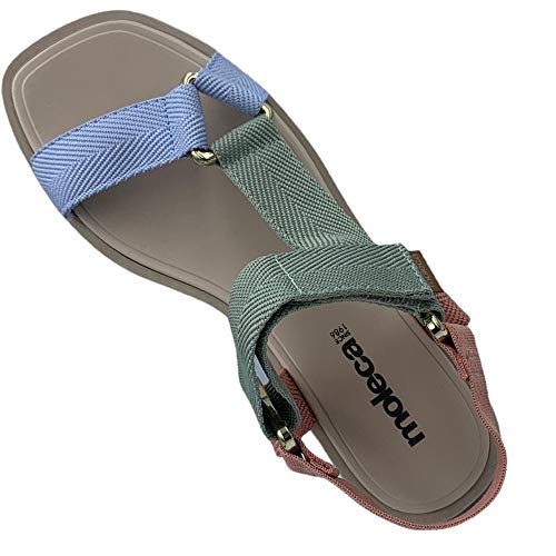 SANDÁLIA MOLECA PAPETE TIRAS GORGURÃO EVA COLORS FEMININA