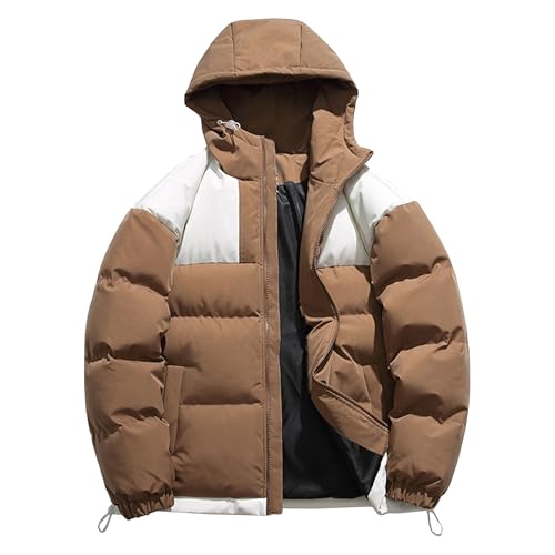 Doudoune d'hiver homme isolante et imperméable manteau chaud de ski