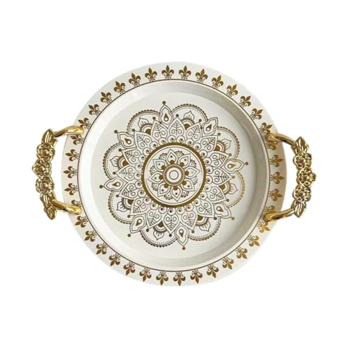 Image of FccsiKoa Fruit Serving Platter for Table Occasions, Bowl for Desserts, Multi, 40cmx35.5cmx5cm