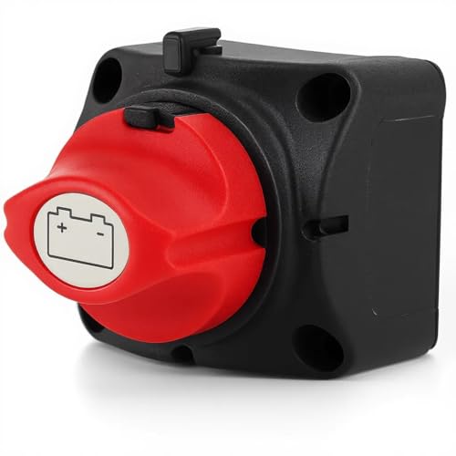 12V 600A Interrupteur De Déconnexion Batterie Abs Remplacement L'Interrupteur Marine pourRv Yacht Coupe Circuit 400A