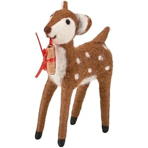 Primitives by Kathy Christmas Fawn Critter