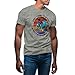 Retro and I Think to Myself What a Wonderful Weld Herren Grau T-Shirt Size XXL