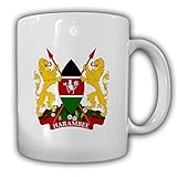 República Kenia Escudo _ emblema jamhuri ya Kenya taza de café # # # # # # 13542
