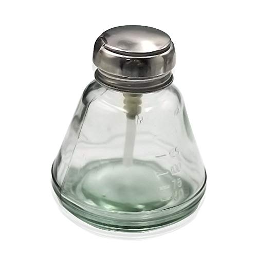 Flacon pompe en verre 180 ml pour un démaquillage facile au quotidien