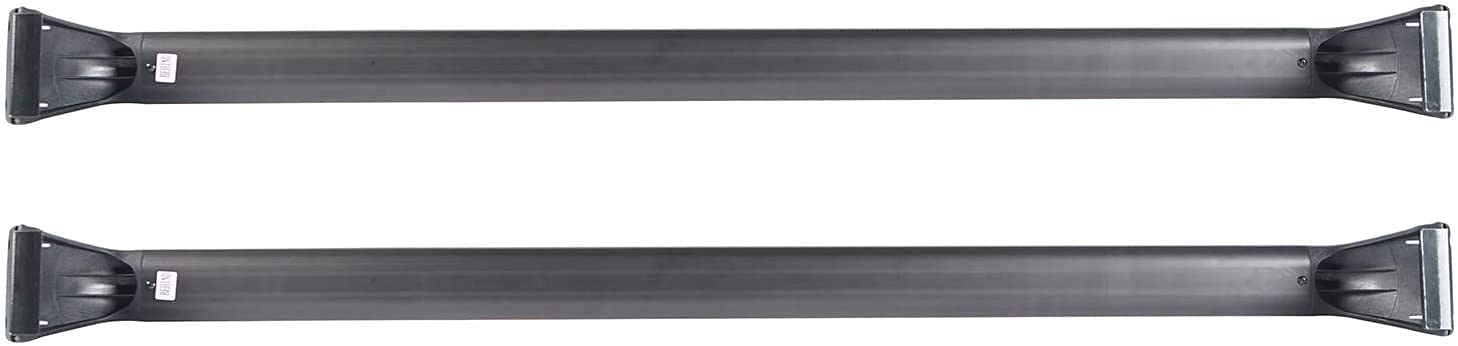 2 Stück Dachträger Crossbar für Jeep Wrangler JK JL Unlimited 2007-2020, Aluminium Autodachträger Querträger Schlossstangen Fahrrad Dachträger Halterungsträger Tragfähigkeit Relingträger zubehör