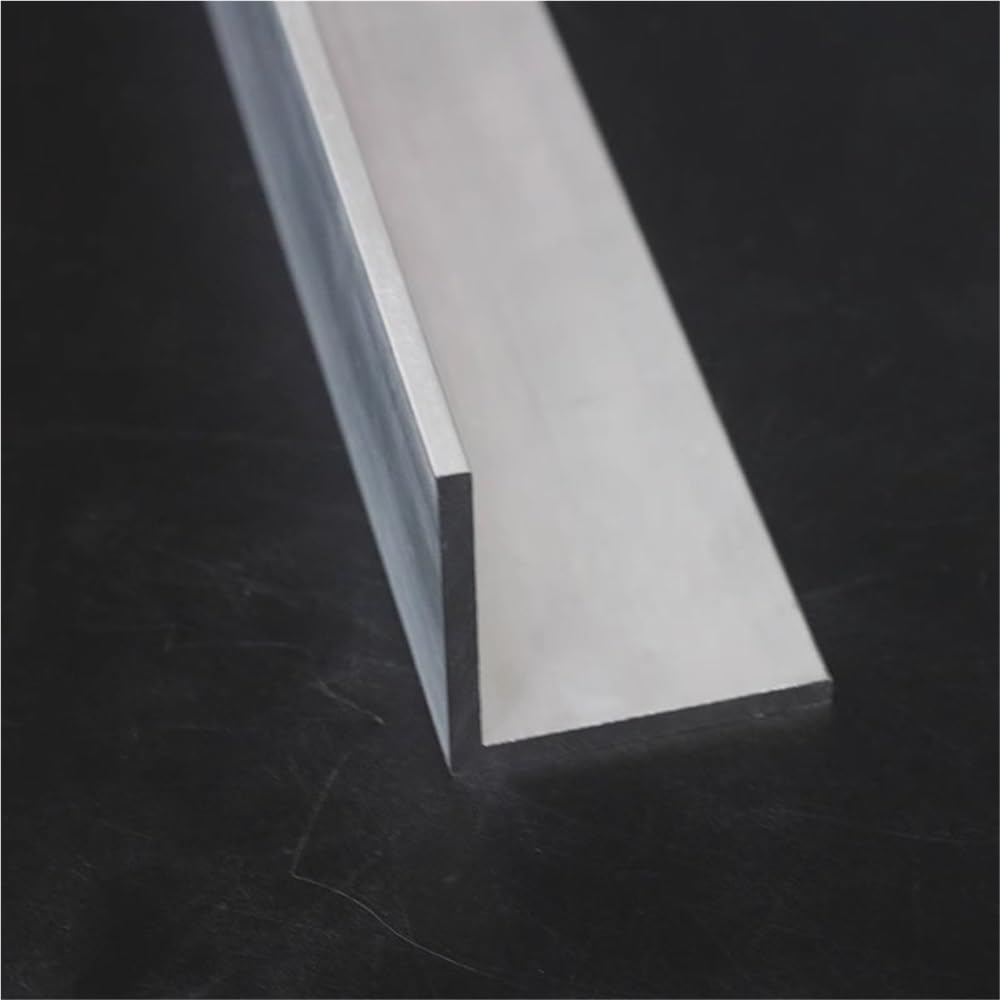 Aluminium-L-förmiges Winkelprofil, 40 x 50 6 mm, Aluminiumlegierungsprofil, rechtwinkliges Blech, L-förmiges Alu-Blech for Robotik-Projekte, 1 Stück(500mm)