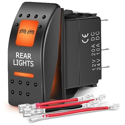 Nilight UTV Rear Lights Switch Cover