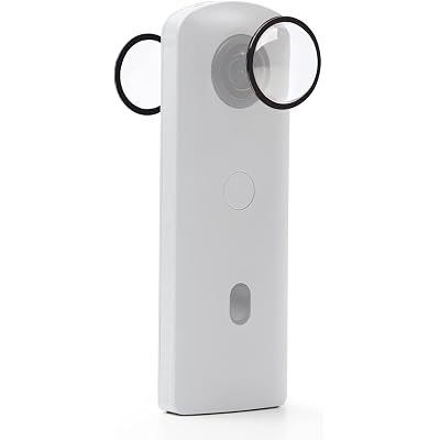 PULUZ Lens Guard PC Protective Cover Kits Camera Accessories for Ricoh Theta SC2 / S/V (Transparent) Protector Dust-Proof Cover Anti-Scratch Accessory