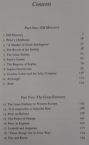 Peter the Great: His Life and World 0575029560 Book Cover