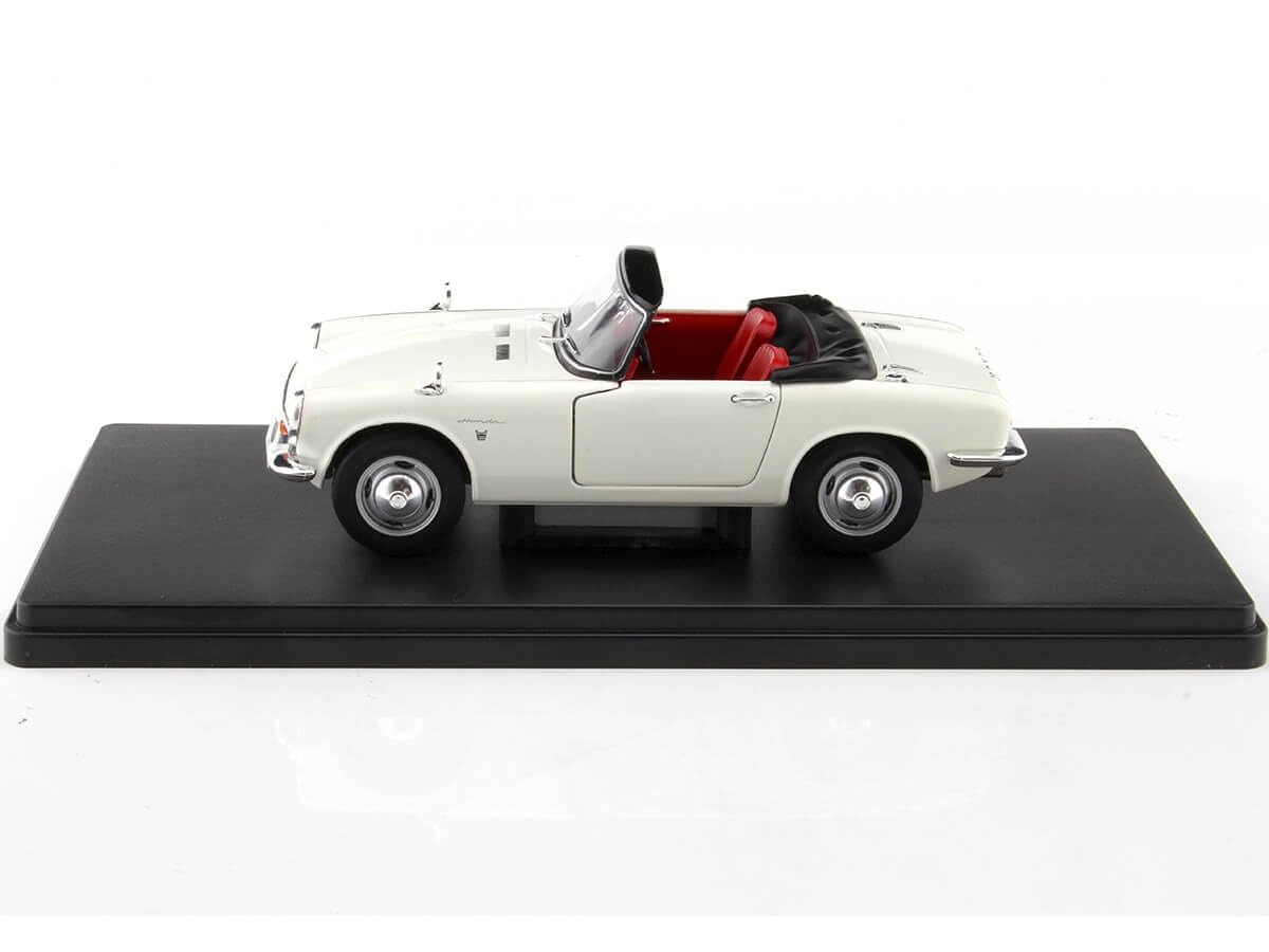 1966 Honda S800 Convertible Blanco 1:24 WhiteBox 124184-O