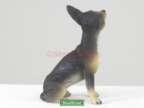 Vista 3 de StealStreet Chihuahua (negro) Dog - Figura de estatua coleccionable