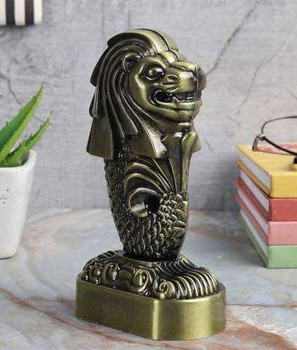 Image of VRB Dec 1 Set for Statue Study Office Desk Decor Showpiece Gift Decoration Accessories Items Decorative Showpeice for Home ((Singapore Merlion))