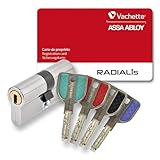 Vachette RADIALis - Cylindre de Serrure Débrayable SYNKRO 32,5x32,5 mm Inox, Sécurité M...