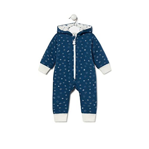 TOUS BABY - Buzo con capucha para tu Bebé. (3/6 Meses, Space-1506 Marino)