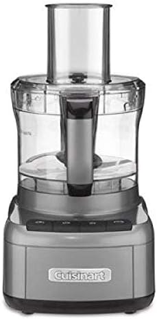 Cuisinart 8 Cup Food Processor, 350-Watt Motor, Gunmetal, FP-8GMP1