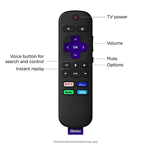 Roku Voice Remote (Official) for Roku Players and Roku TVs - Image 3