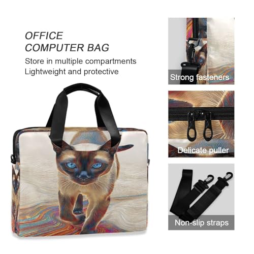 Funda para laptop 15.6" con asas y correa miniatura 5