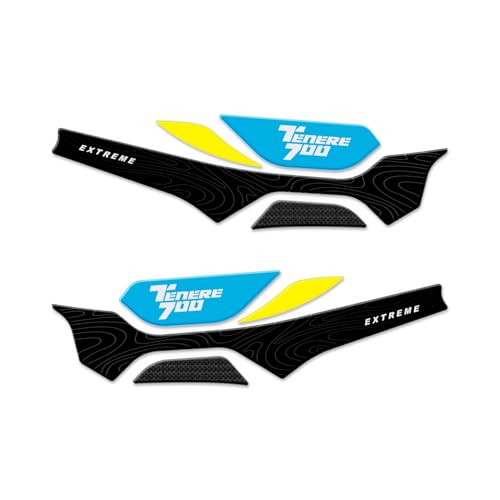 Az Graphishop Aufkleber Handprotektoren Harz 3D kompatibel mit Yamaha Ténéré 700 Extreme Edition 2023-2025 APA-TEN-EXTREME