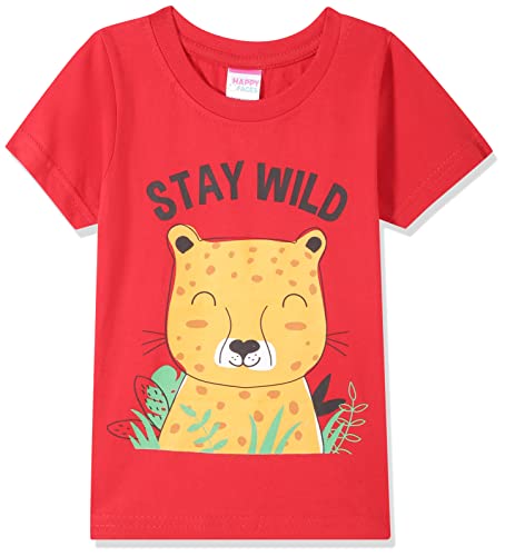 Image of Mom's Love Boy's Printed Regular Fit Baby and Toddler T-Shirt Set