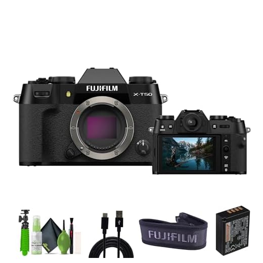 Fujifilm X-T50 Mirrorless Camera Bundle
