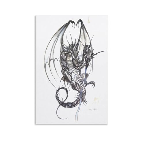 VF Yoshitaka Amano t@Cit@^W[|pplW?|X^[ (76)  LoXEH[ ǂ̊G Ǌ| z[A[g[N12x18inch(30x45cm)