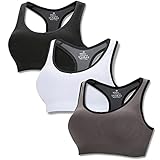 ✅Material: Sport BH besteht aus Polyester und Elasthan. Durch die hochwertigen Materialien der Sportunterwäsche fühlen Sie sich wohl und atmungsaktiv und sorgen dafür, dass die Unterwäsche raffiniert und elastisch ist.