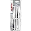 Kaimano kts031106 W italico gaming tafel Knives, wit, 6 stuks