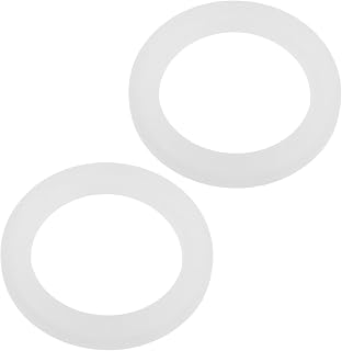 UKCOCO 2pcs Silicone Light Bulb Fragrance Diffuser Ring for Table Lamp and Bedrooms, Easy Oil Refilling Aromatherapy Accessory with Fragrance Diffusion Feature, White Scent Ring for Lamp