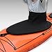 CAKEEYUM Kayak Spray Skirt Waterproof Skirt for Cockpit Kayaks Water Sports Accessory Black Kayak Spray, Deck, Hatch, Cockpit Deck Cover, Waterproof for