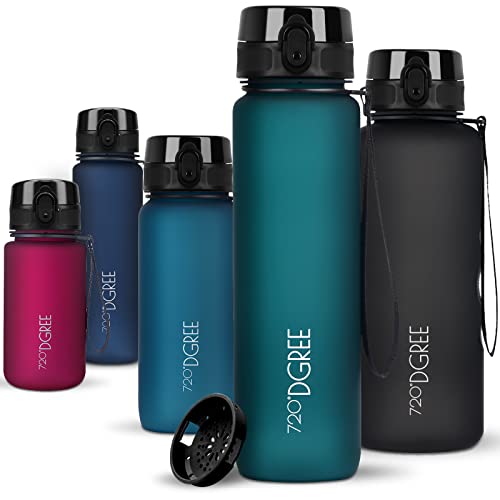Image of 720DGREE Water Bottle Kids 500ml inchuberBottle inch +Fruit-Sieve softTouch - Water Bottle BPA-Free, Leakproof, Reusable - Drinking Bottle, Sports Bottle Light, Small for Kids, School, Boy, Girl, Sport