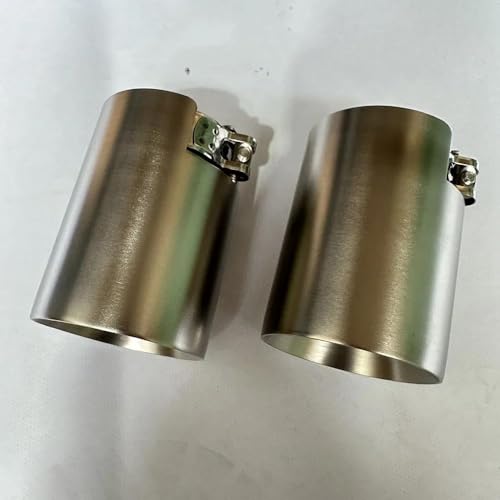 Tubo de escape de acero inoxidable de 70mm-89mm para silenciador de coche F20 F30 4