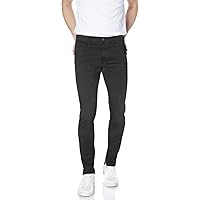 Replay Jeans da Uomo Anbass Slim Fit Hyperflex con Stretch, Black 098