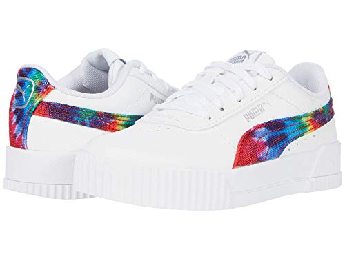 Image of Puma Carina 2.0 Synthetic Leather Lace Up Women's Sneakers