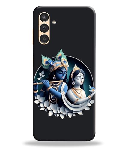 Image of Lord Radha Krishna Printed Hard Back Case Cover Compatible for Samsung Galaxy A13 5G / SM-A136U, SM-A136U1 (Multicolor) - D1666