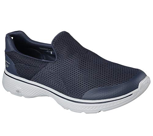 Skechers Performance Men's Go Walk 4 Incredible Walking Shoe, Navy/Gray, 12 M US