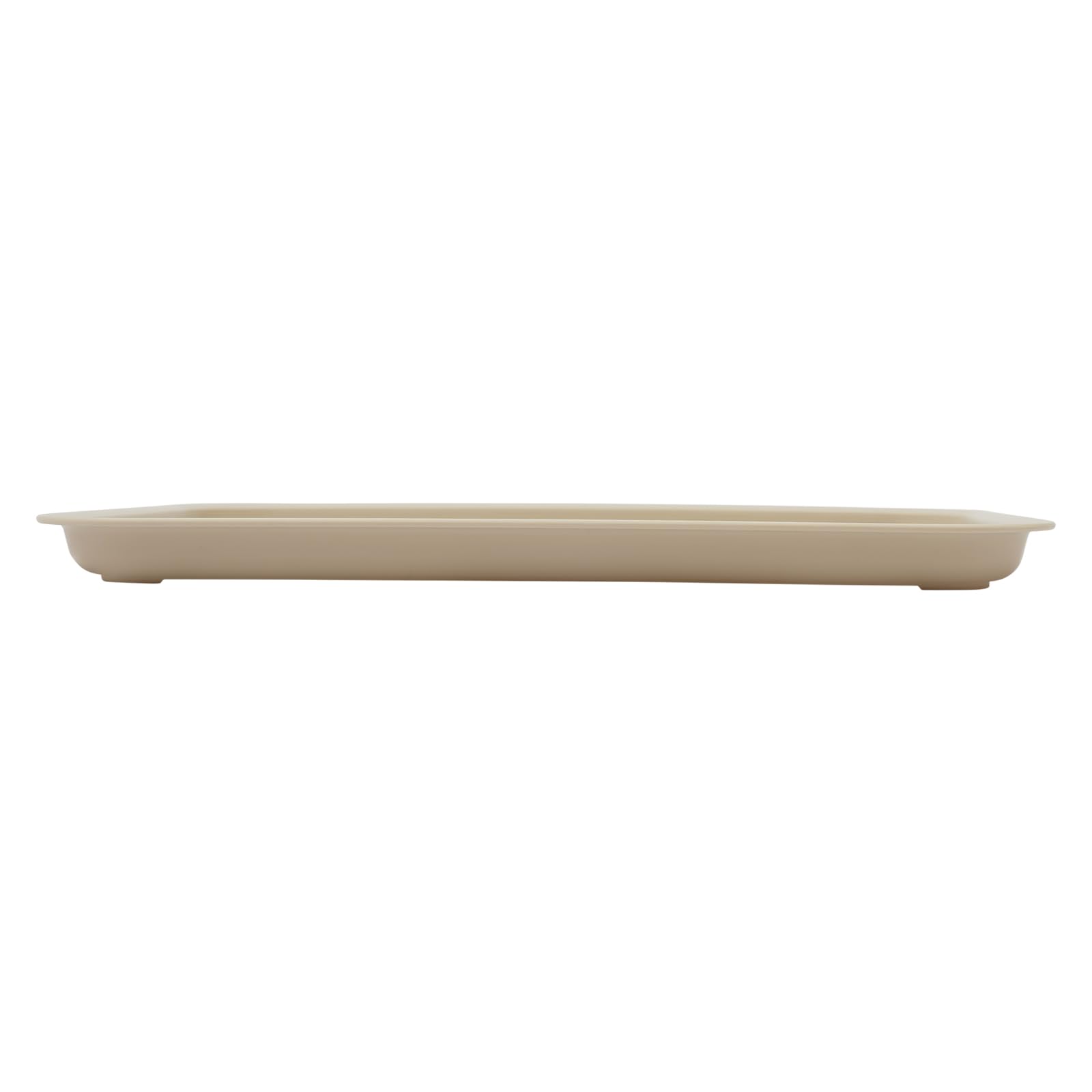 24 vassoi per fast food, vassoi da portata per ristoranti, caffetteria, 37,5 x 28 x 22,5 cm, PP di alta qualità per gastronomia, hotel, ristorante, caffetteria, grande cucina (kaki)